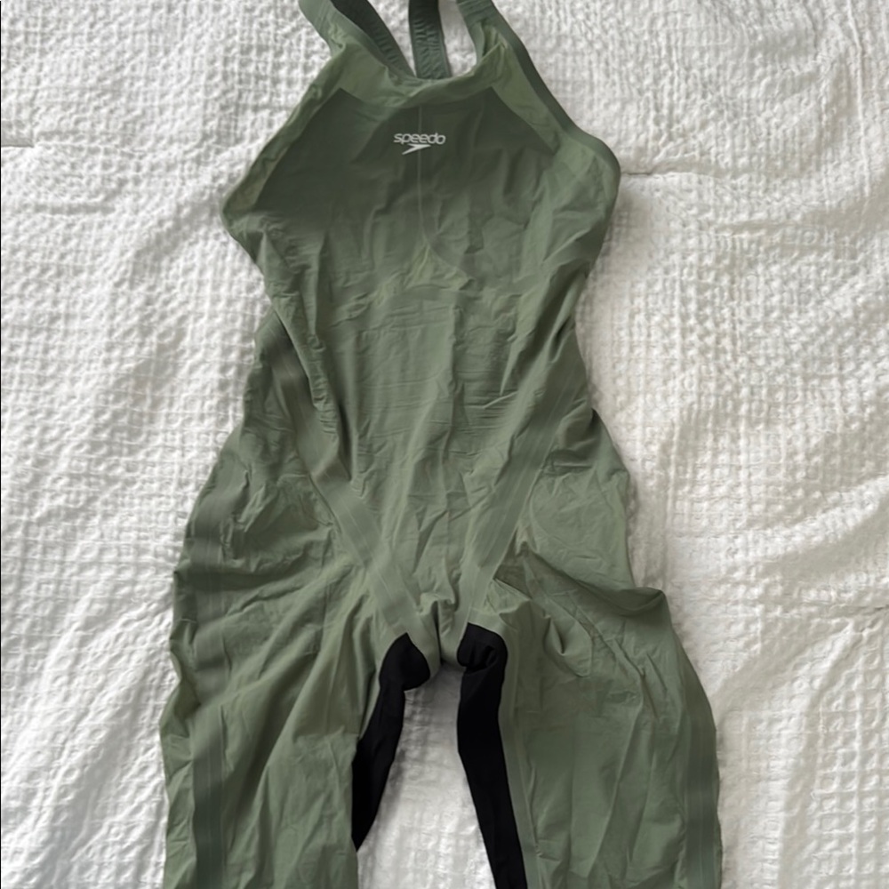 Speedo Green Swimsuit